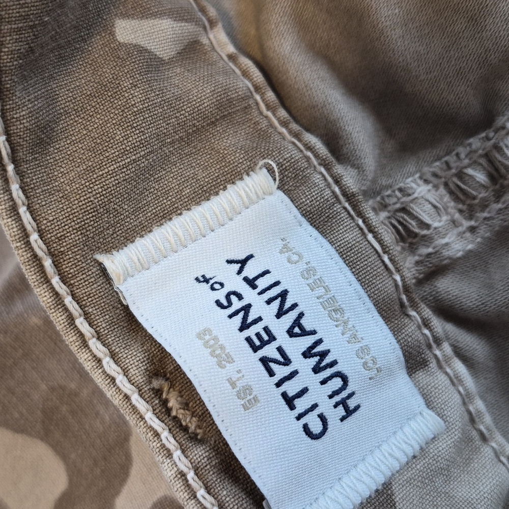 C.O.H.  Camouflage Cargo Pants Tan 26 - Picture 7 of 9